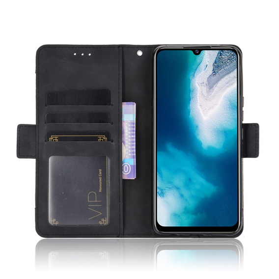 Klapkové puzdro pre vivo V20 SE / vivo Y70 2020, Card Slot, čierne