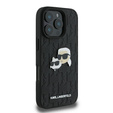 Karl Lagerfeld Hardcase Monogram Karl & Choupette Head Pin Case pre iPhone 16 Pro
