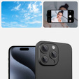 2x ERBORD OPTIK Pro tvrdené sklo pre fotoaparát iPhone 16 Pro/16 Pro Max / 15 Pro/15 Pro Max/14 Pro/14 Pro Max, čierne