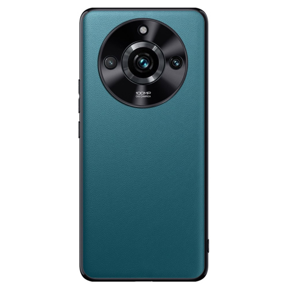 Kožené puzdro pre Realme 11 Pro 5G / Pro+ 5G, leather hybrid, zelený
