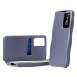 Flipové puzdro pre Samsung Galaxy A55 5G, Smart View Wallet, fialové