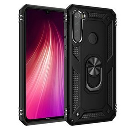 Pancierované obal na mobil pre Xiaomi Redmi Note 8, Nox Case Ring, čierne