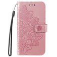 Klapkové puzdro pre Xiaomi Redmi 13C / Poco C65, Mandala Flower, ružové