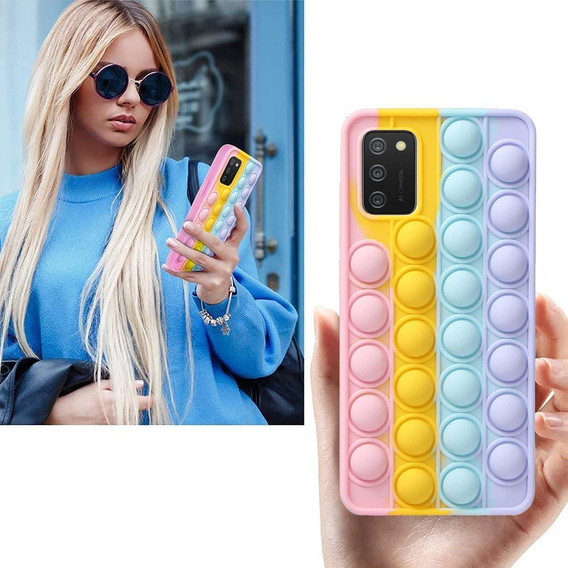 Puzdro Push Bubble Pop It pre Samsung Galaxy A02S