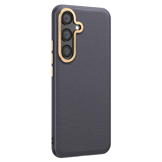 Kožené puzdro pre Samsung Galaxy S25+ Plus, leather hybrid, čierne
