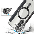 Klapkové puzdro pre Samsung Galaxy S25+ Plus, RFID Wallet MagSafe CamShield, čierne