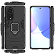 Obal na mobil pre Huawei Nova 9, Kickstand Ring, čierne