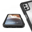 Puzdro pre Motorola Moto G32, Shockproof, s fóliou, čierne