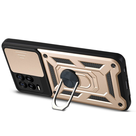 Obal na mobil pre Realme 8 / 8 Pro, CamShield Slide, zlaté