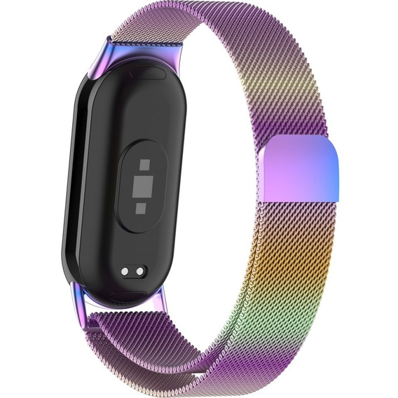 Milánsky náramok s puzdrom pre Xiaomi Smart Band 10 / 9 / 8, viacfarebné