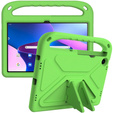 Detské puzdro pre Lenovo Tab M10 Plus 10.6 Gen 3 TB-125F TB-128F, detské puzdro s rukoväťou, zelený