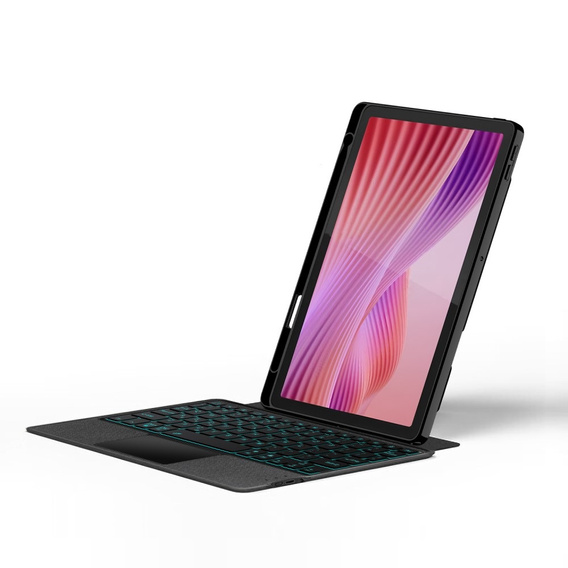 Puzdro + klávesnica Lenovo Tab Plus, čierne