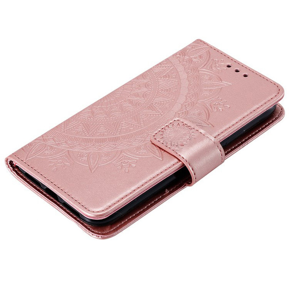 Klapkové puzdro pre Motorola Moto G71 5G, Mandala, modré