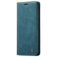 CASEME puzdro pre Samsung Galaxy A33 5G, Leather Wallet Case, zelený
