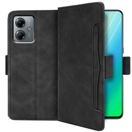 Klapkové puzdro pre Motorola Moto G14, Card Slot, čierne
