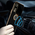 Obal na mobil pre Oppo A78 5G, Electro Ring, čierne