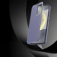 Flipové puzdro pre Samsung Galaxy S25+ Plus, Smart View Wallet, fialové