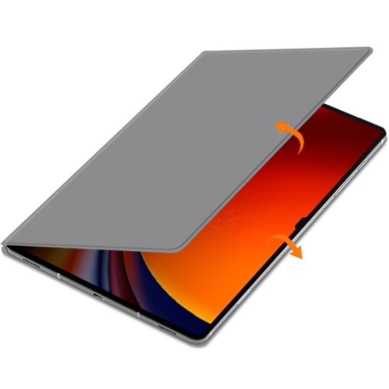 Obal na mobil pre Samsung Galaxy Tab S9 Ultra, Magnetic, sivé