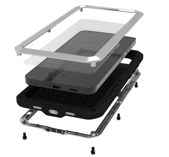 Puzdro s tvrdeným sklom pre Samsung Galaxy S25 FE