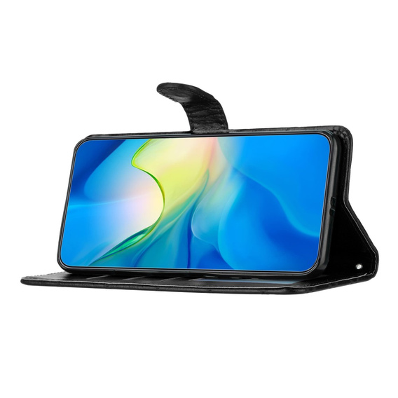 Klapkové puzdro pre Oppo A38 4G / Oppo A18 4G, Wallet, BINFEN COLOR, čierne
