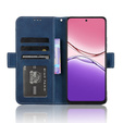 Klapkové puzdro pre Oppo A5 Pro 5G, Card Slot, tmavomodré