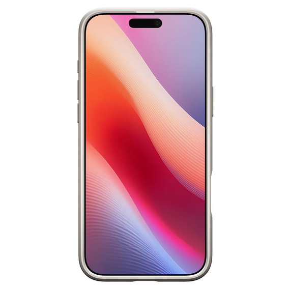 Puzdro Spigen pre iPhone 16 Pro Max, Ultra Hybrid, transparentný / titánový + tvrdené sklo 9H