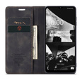 CASEME puzdro pre Samsung Galaxy M33 5G, Leather Wallet Case, čierne