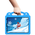 Detské puzdro pre iPad Air 10.9" 2022/2020 (5/4 gen.) / Pro 11" 2022/2021/2020 (4/3/2 gen.), Cute Patterns, so stojanom, modré