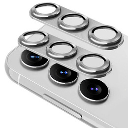 2x tvrdené sklo ERBORD na kameru Samsung Galaxy S24+ Plus, sivé