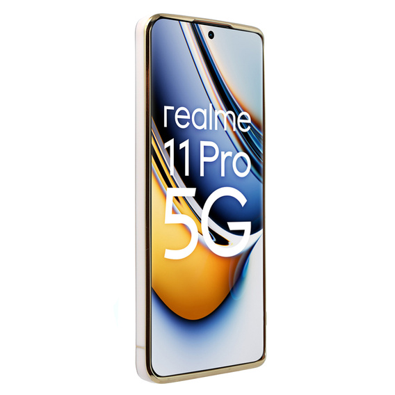 Puzdro pre Realme 11 Pro 5G / Pro+ 5G, Glamour CamShield, ružové rose gold