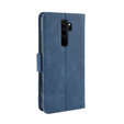 Klapkové puzdro pre Xiaomi Redmi Note 8 Pro, Card Slot, tmavomodré