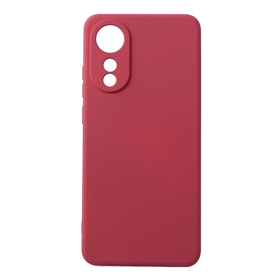 Obal na mobil pre Oppo A78 4G, Silicone Lite, červené