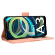 Klapkové puzdro pre Xiaomi Redmi A3, Card Slot, ružové