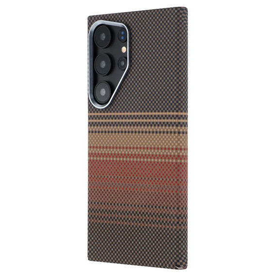 Puzdro pre Samsung Galaxy S25 Ultra, Carbon Fiber MagSafe, zlaté