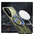 Puzdro pre Samsung Galaxy A26, Military MagSafe, zelený