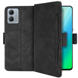 Klapkové puzdro pre Motorola Moto G53 5G, Card Slot, čierne