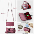 Puzdro CASEME pre Samsung Galaxy S25 FE, RFID Leather Wallet, s popruhom cez rameno, červené