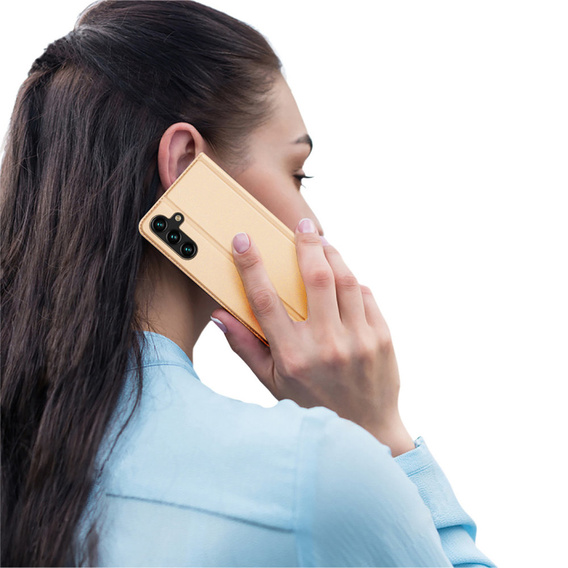 Dux Ducis Obal na mobil pre Samsung Galaxy A14 4G/5G, Skinpro, zlaté