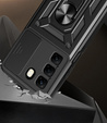 Obal na mobil pre Infinix Hot 50 4G, CamShield Slide, čierne