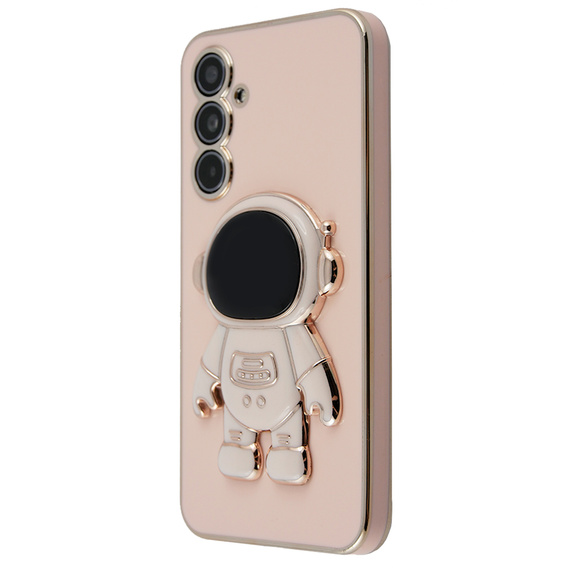 Obal na mobil pre Samsung Galaxy A54 5G, Astronaut, ružové rose gold