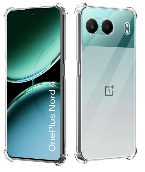 Obal na mobil pre OnePlus Nord 4, Dropproof, priehľadné