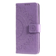 Klapkové puzdro pre Oppo Reno7 5G, Mandala, fialové