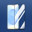 3D tvrdené sklo pre Samsung Galaxy S25+, čierny rám