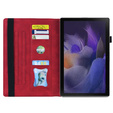 Puzdro pre Lenovo Tab M11, Classic, s priestorom pre stylus, červené