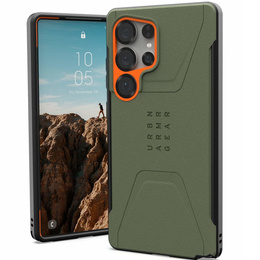 Puzdro Urban Armor Gear pre Galaxy S25 Ultra, Civilian, zelený