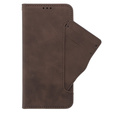 Klapkové puzdro pre Oppo A58 4G, Card Slot, hnedé