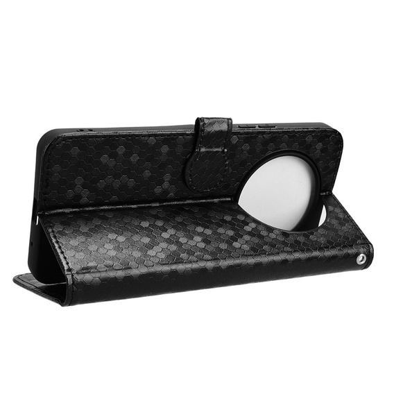 Flipové puzdro pre Xiaomi Redmi A3, Wallet Rhombus, čierne