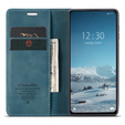 CASEME puzdro pre Xiaomi Redmi Note 11 Pro 4G/5G, Leather Wallet Case, zelený