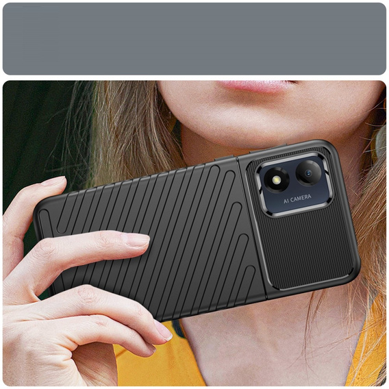 Obal na mobil pre Motorola Moto E13, Thunder, čierne