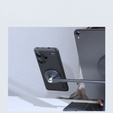 NILLKIN puzdro pre Xiaomi Redmi Note 13 Pro+, Frosted Shield, pre MagSafe, čierne
